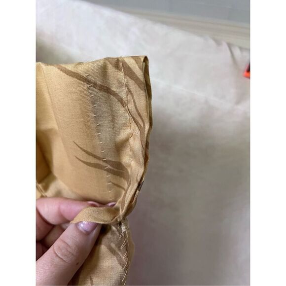 Vintage Curtain Set 1970s MCM - Picture 9 of 9